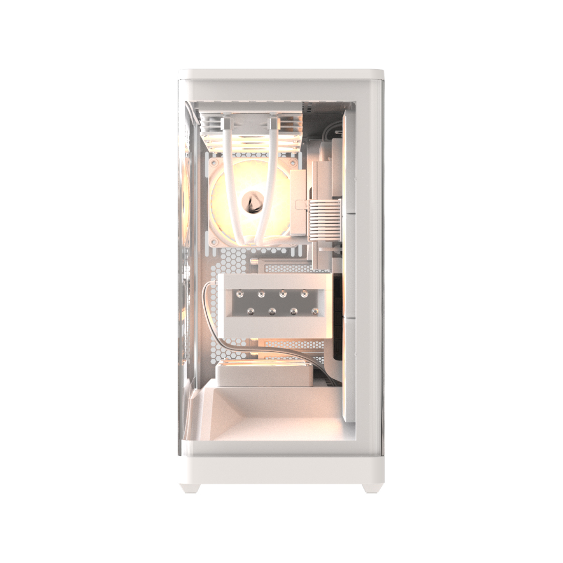 Компьютерный корпус Formula V Crystal U9 PA White без Б/П — изображение 2