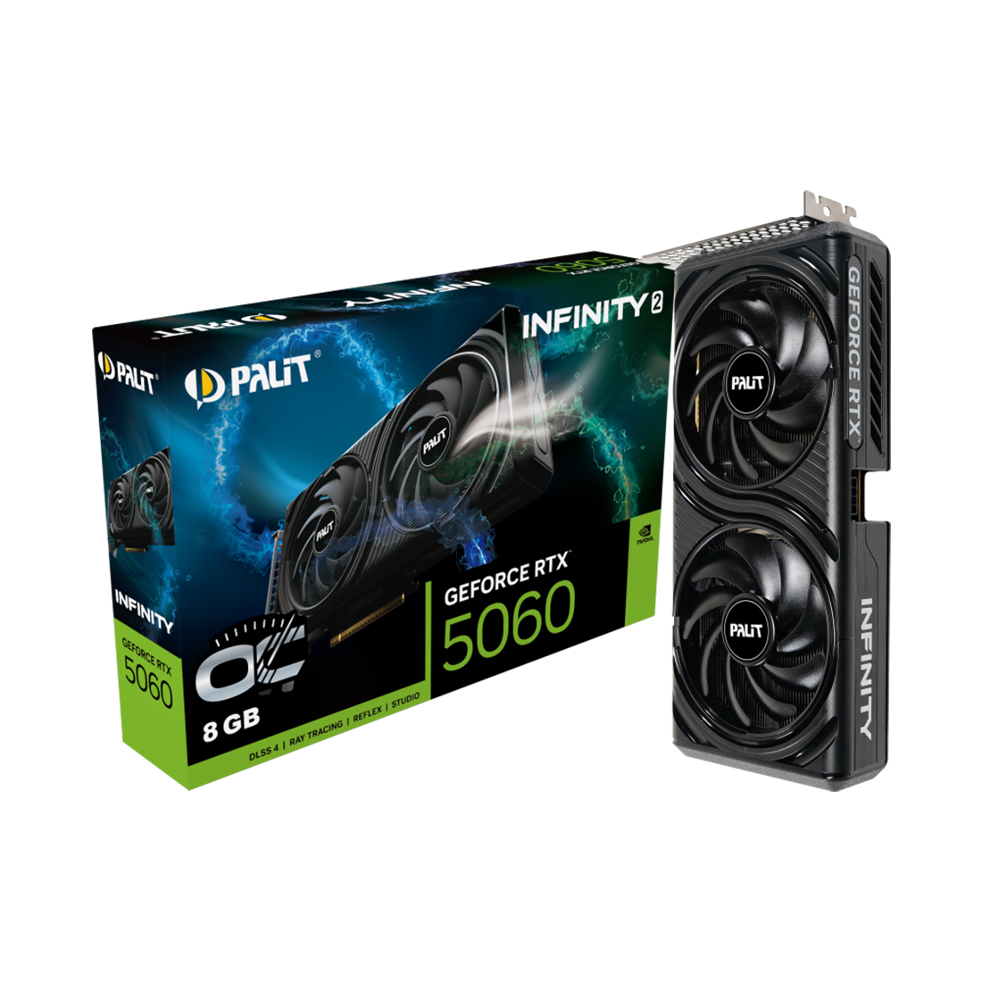 Видеокарта PALIT RTX5060 INFINITY 2 OC 8GB NE75060V19P1-GB2063L) — изображение 3