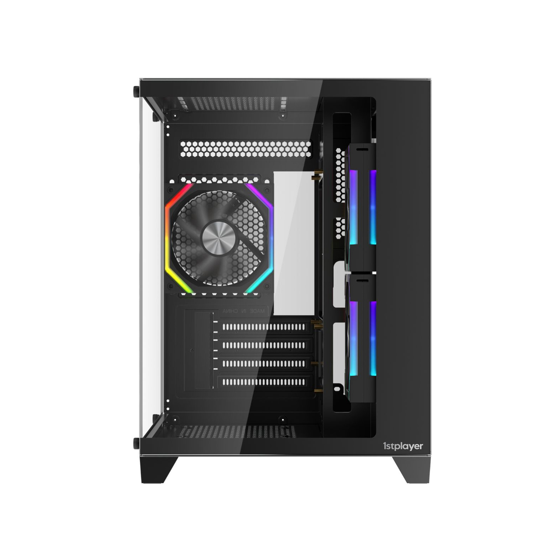 Компьютерный корпус 1STPLAYER BV5 Black без Б/П — изображение 2