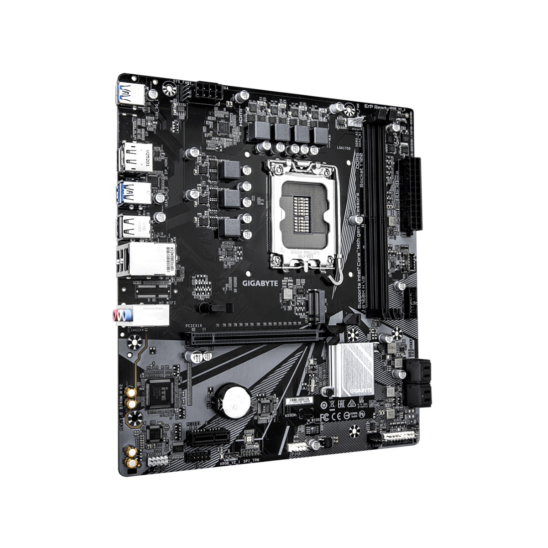Материнская плата Gigabyte B760M H V2 — изображение 3