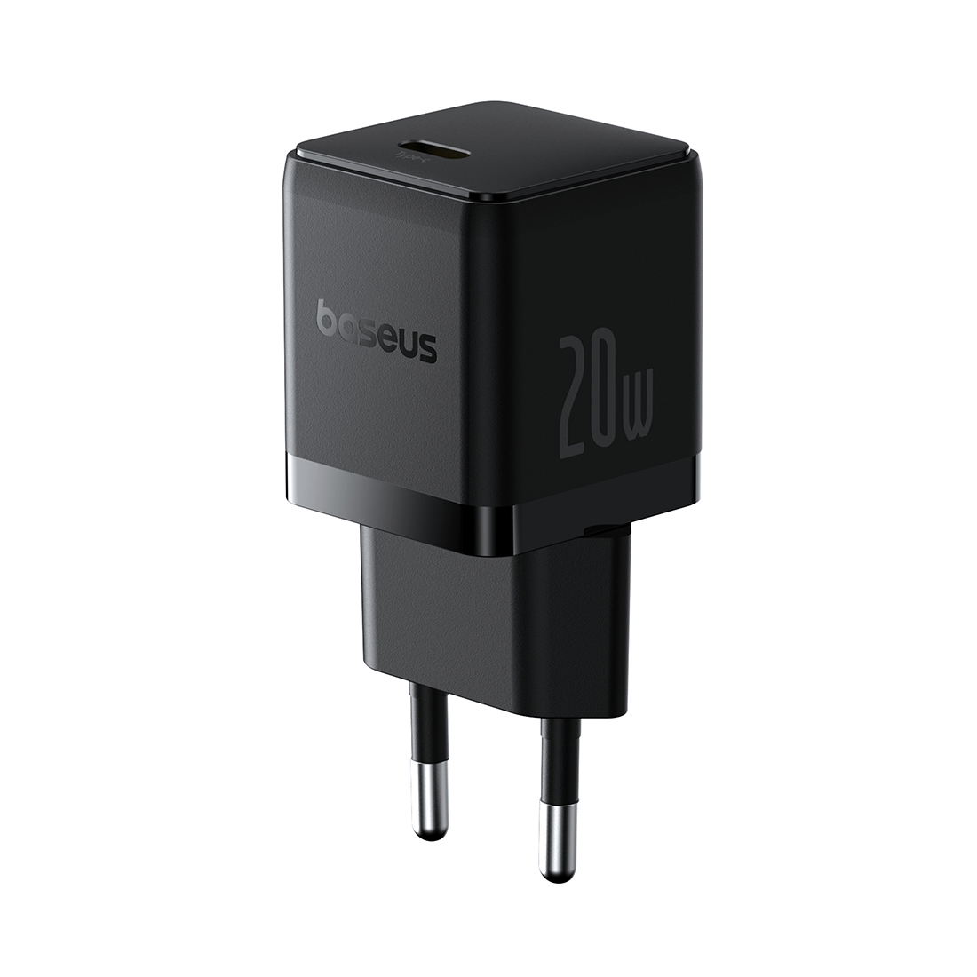 Адаптер питания Baseus Palm 1C 20W Black (P10111602113-01) — изображение 2