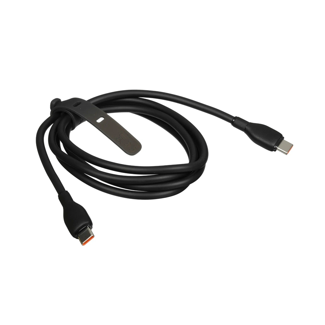 Интерфейсный кабель Baseus Pudding Type-C to Type-C 100W 1.2m Black (P10355702111-B1) — изображение 2