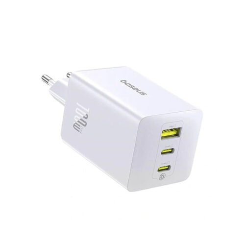 Адаптер питания Baseus EnerFill FE11 2C+U 100W White (P10182102213-00)