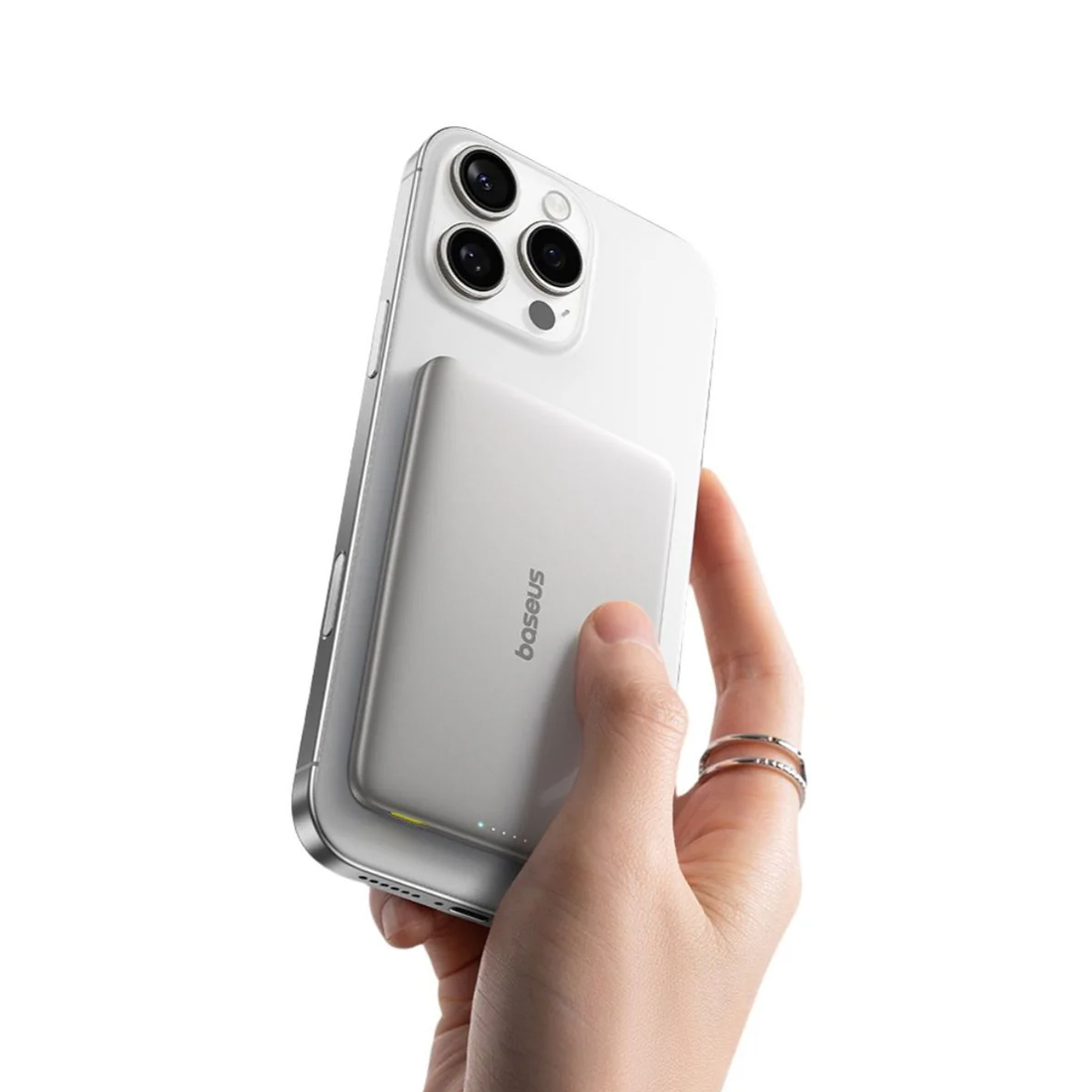 Портативный внешний аккумулятор Baseus PicoGo AM41 Ultra-Slim 5000mAh 20W Titanium (E0026703) — изображение 3