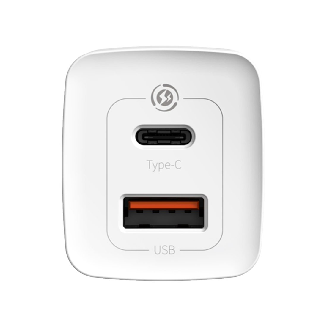 Адаптер питания Baseus GaN2 Lite Quick ChargerC+U 65W EU White (CCGAN2L-B02) — изображение 2