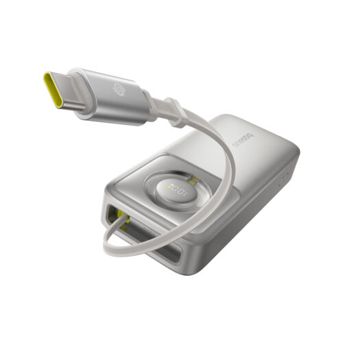 Портативный внешний аккумулятор Baseus Free2Pull 20000mAh 65W Gray (P10073700843-00)