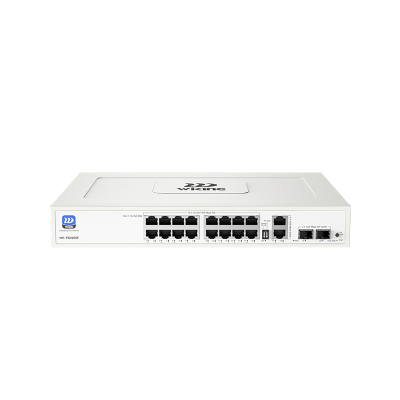 Wi-Tek WK-PS320GF (Wiking series) 16-портовый Gigabit PoE коммутатор