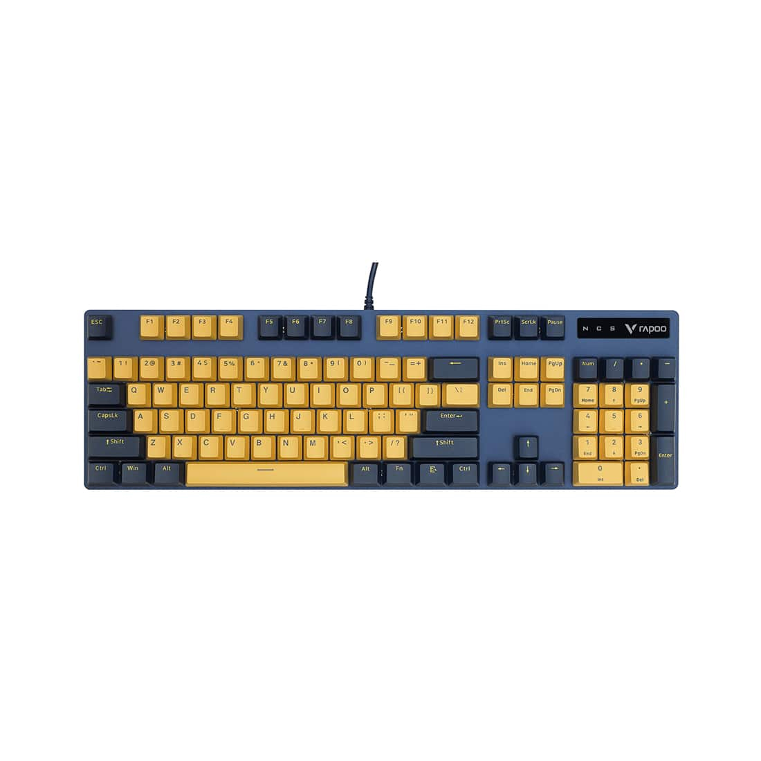 Клавиатура Rapoo V500PRO TM Yellow Blue