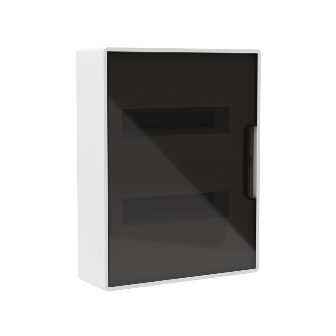 Щиток настенный FRAME белый DKC F24W1WD 24 модуля с тонированной дверцей