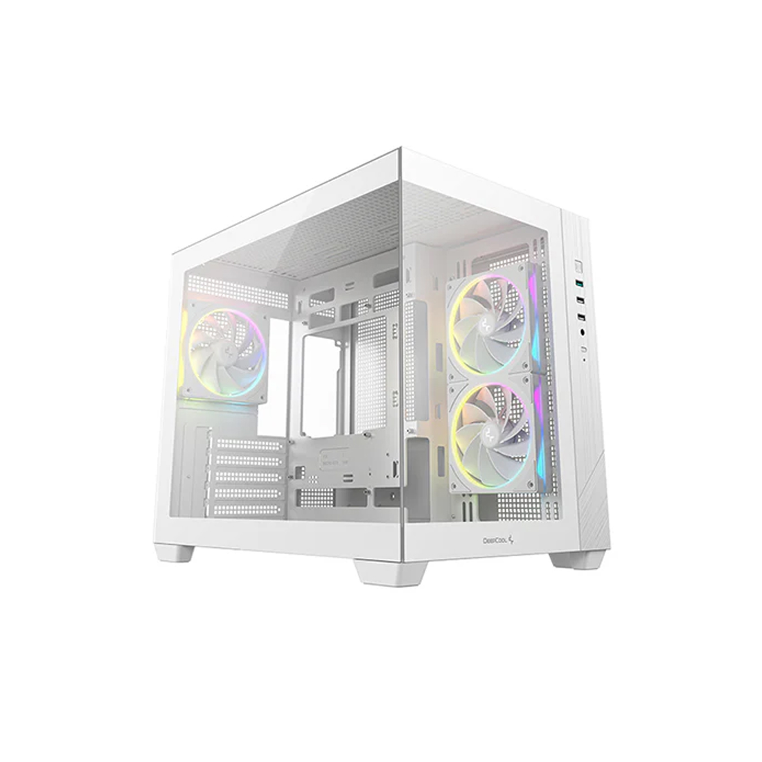 Компьютерный корпус Deepcool CG330 3F WH без Б/П