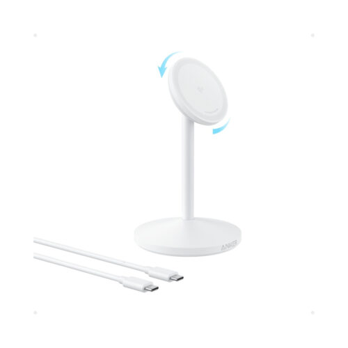 Беспроводное зарядное устройство Anker MagGo (Single Stand) (A25X1H21) Белый