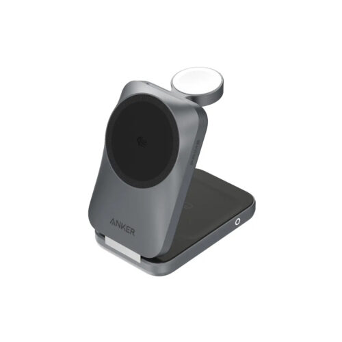 Беспроводное зарядное устройство Anker Prime 3-in-1, MagGo, AirCool, Dock Stand (B25N1G21) Черный