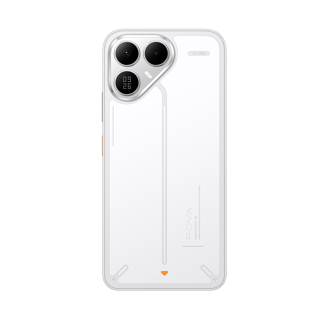 Мобильный телефон TECNO POVA 8 5G (LK6) 128+8 GB Arc White