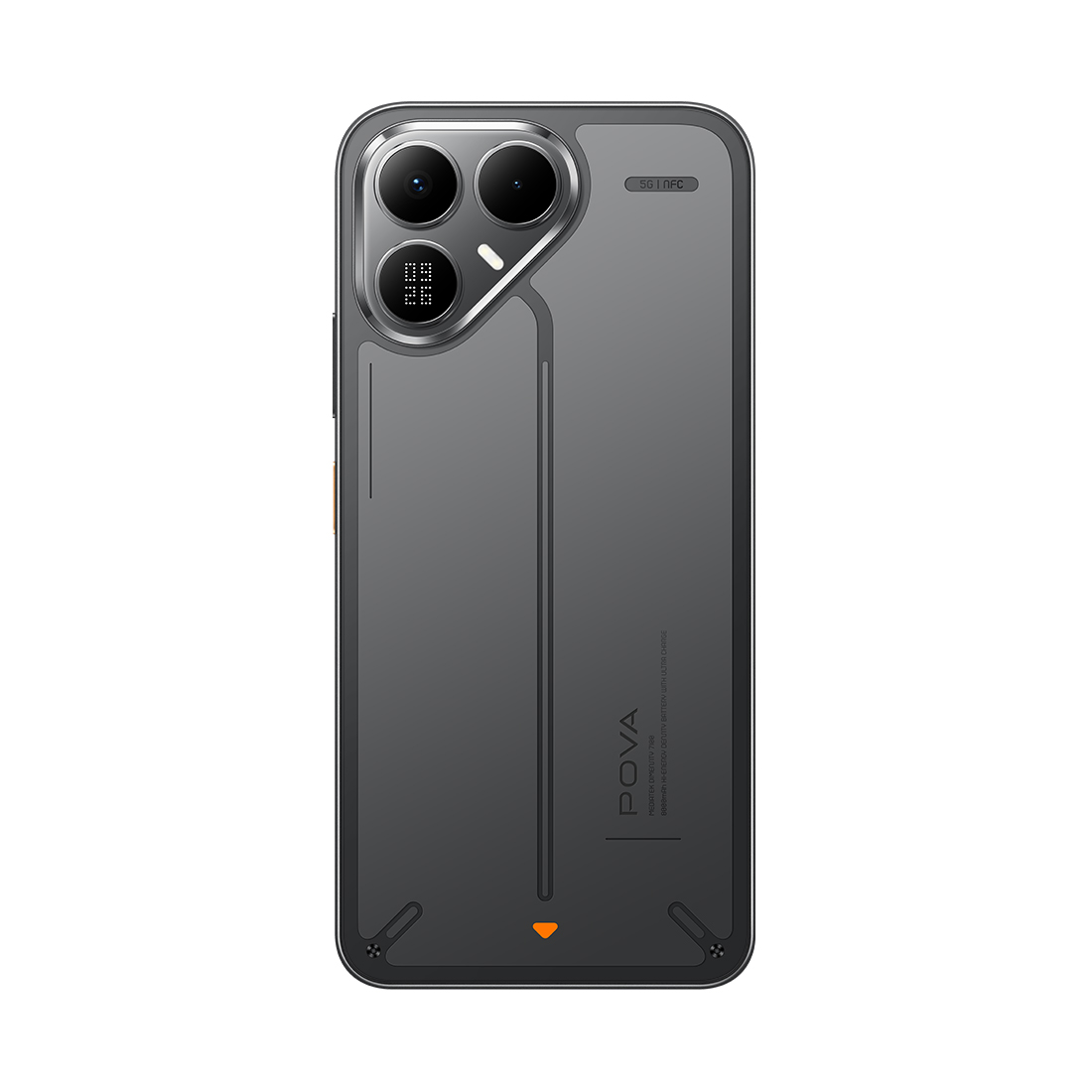 Мобильный телефон TECNO POVA 8 5G (LK6) 256+8 GB Graphite Black