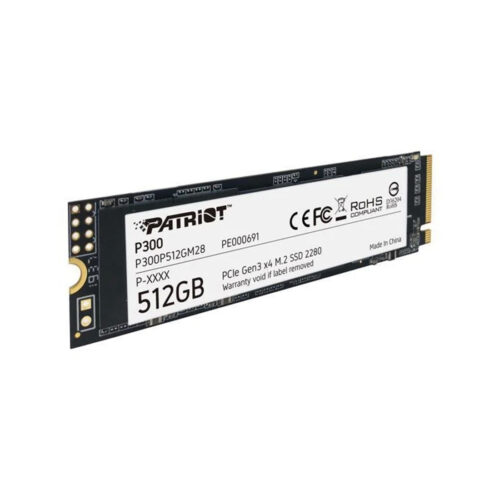 Твердотельный накопитель SSD Patriot P300 512GB M.2 NVMe PCIe 3.0×4
