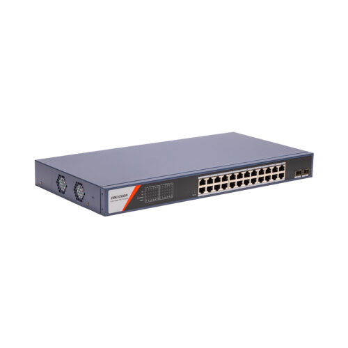 Коммутатор Hikvision DS-3E1526P-SI-24P2F