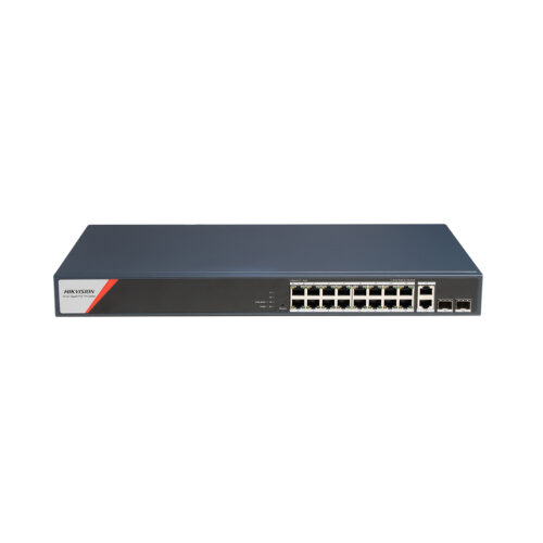 Коммутатор Hikvision DS-3E1520HP-SI-16P2T2F