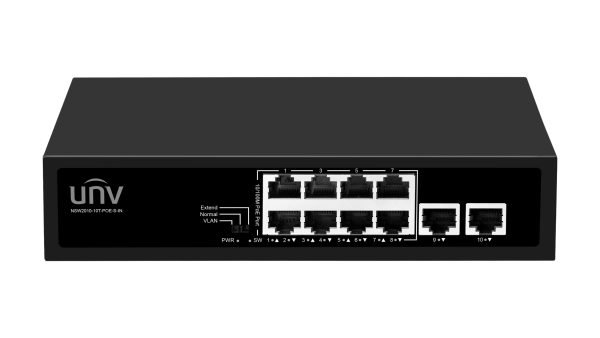 NSW2010-10T-POE-S-IN 8-ми портовый PoE коммутатор