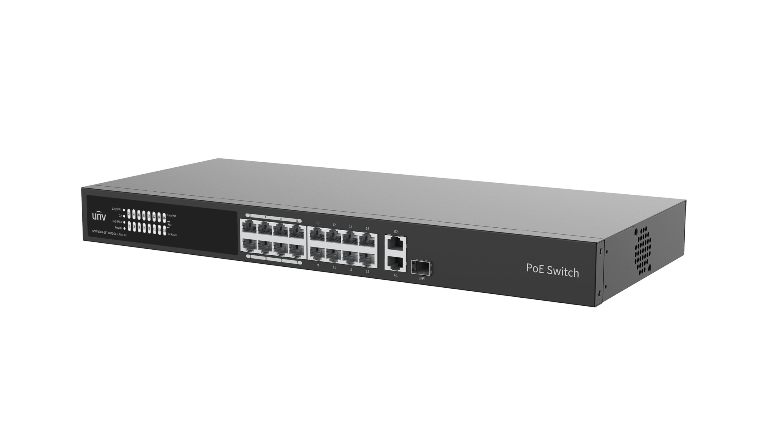 NSW3000-16T1GT1GC-LPOE-IN PoE коммутатор с облачным управлением