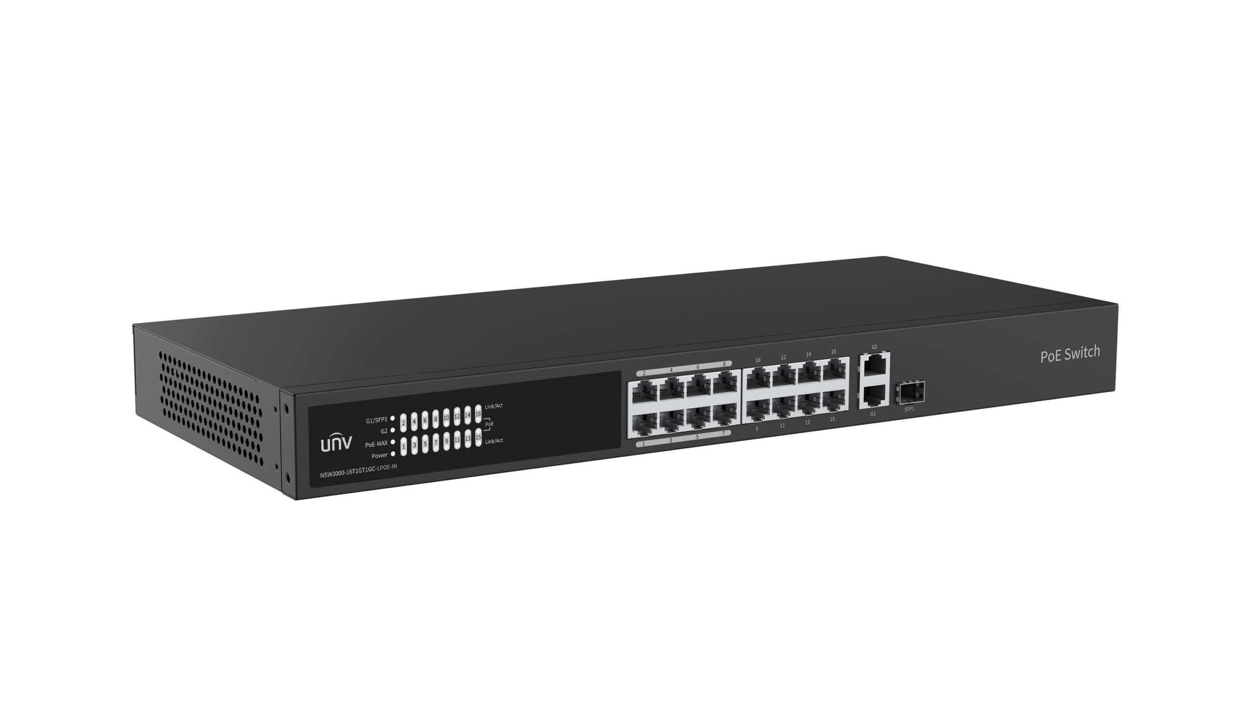NSW3000-16T1GT1GC-LPOE-IN PoE коммутатор с облачным управлением