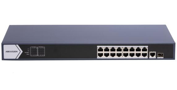 Коммутатор Hikvision DS-3E0518P-E(B)
