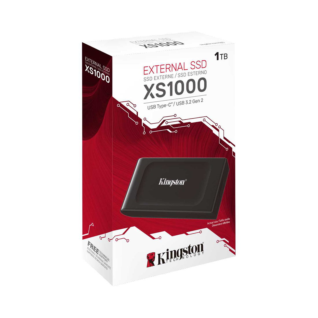 Внешний SSD диск Kingston 1TB SXS1000/1000G — изображение 3