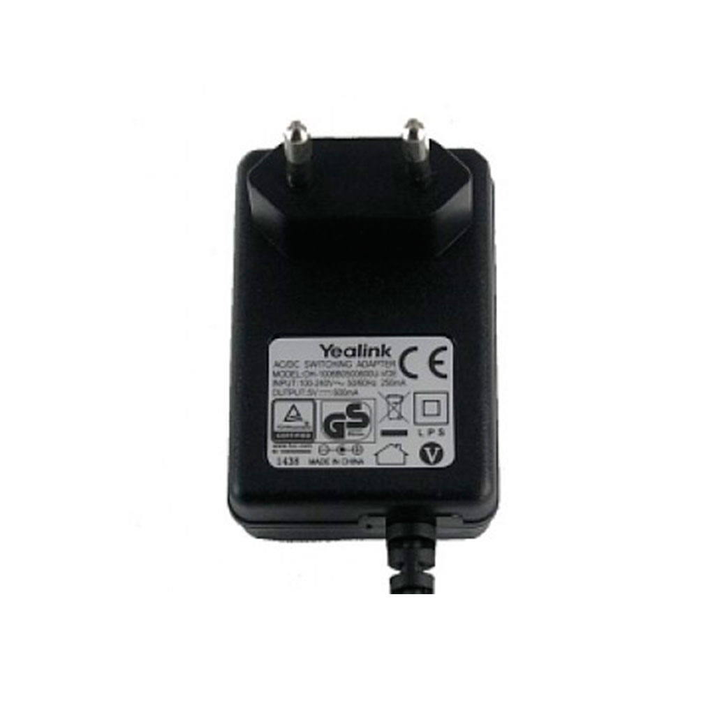 5VDC.600mA Yealink Блок питания 0.6A