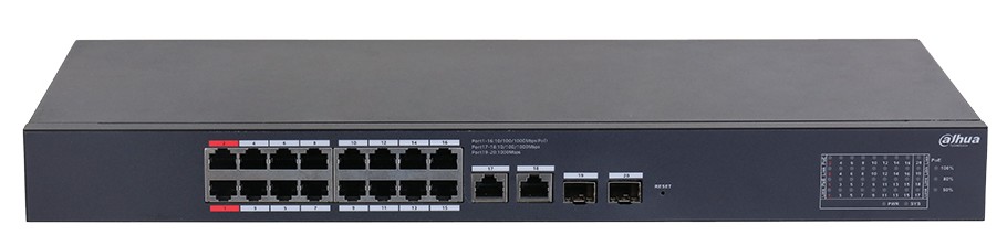 DH-CS4220-16GT-240 20-портовый гигабитный управляемый коммутатор PoE