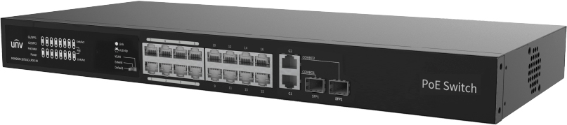 NSW2020-16T2GC-LPOE-IN 16-портовый PoE коммутатор