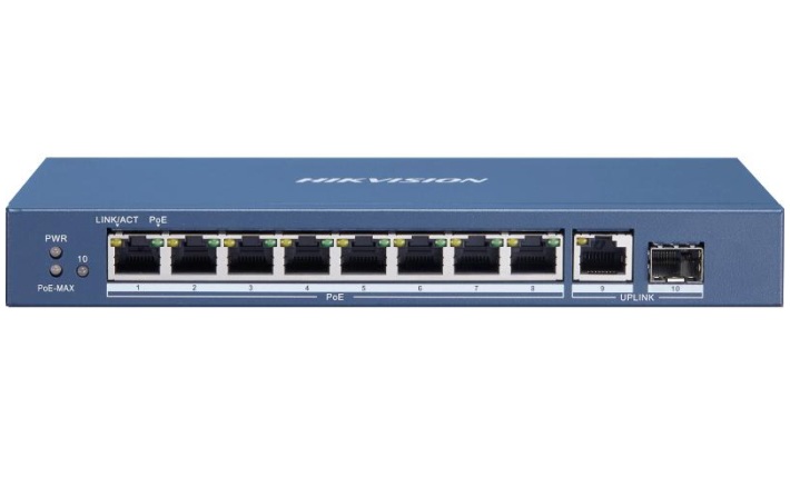 Коммутатор Hikvision DS-3E0510P-E(B)