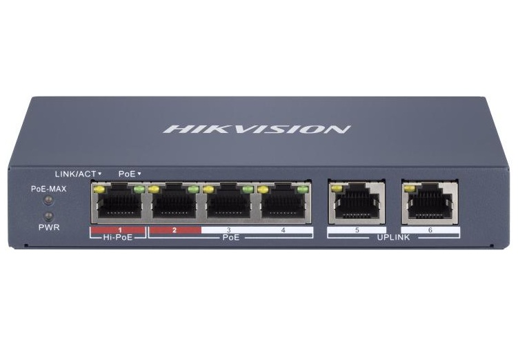 DS-3E1106HP-EI Hikvision PoE-Коммутатор
