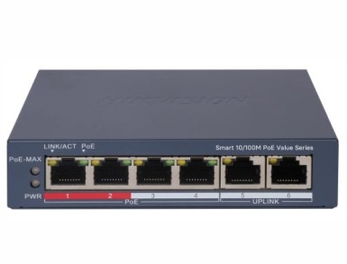 DS-3E1106P-EI/M Hikvision PoE-Коммутатор
