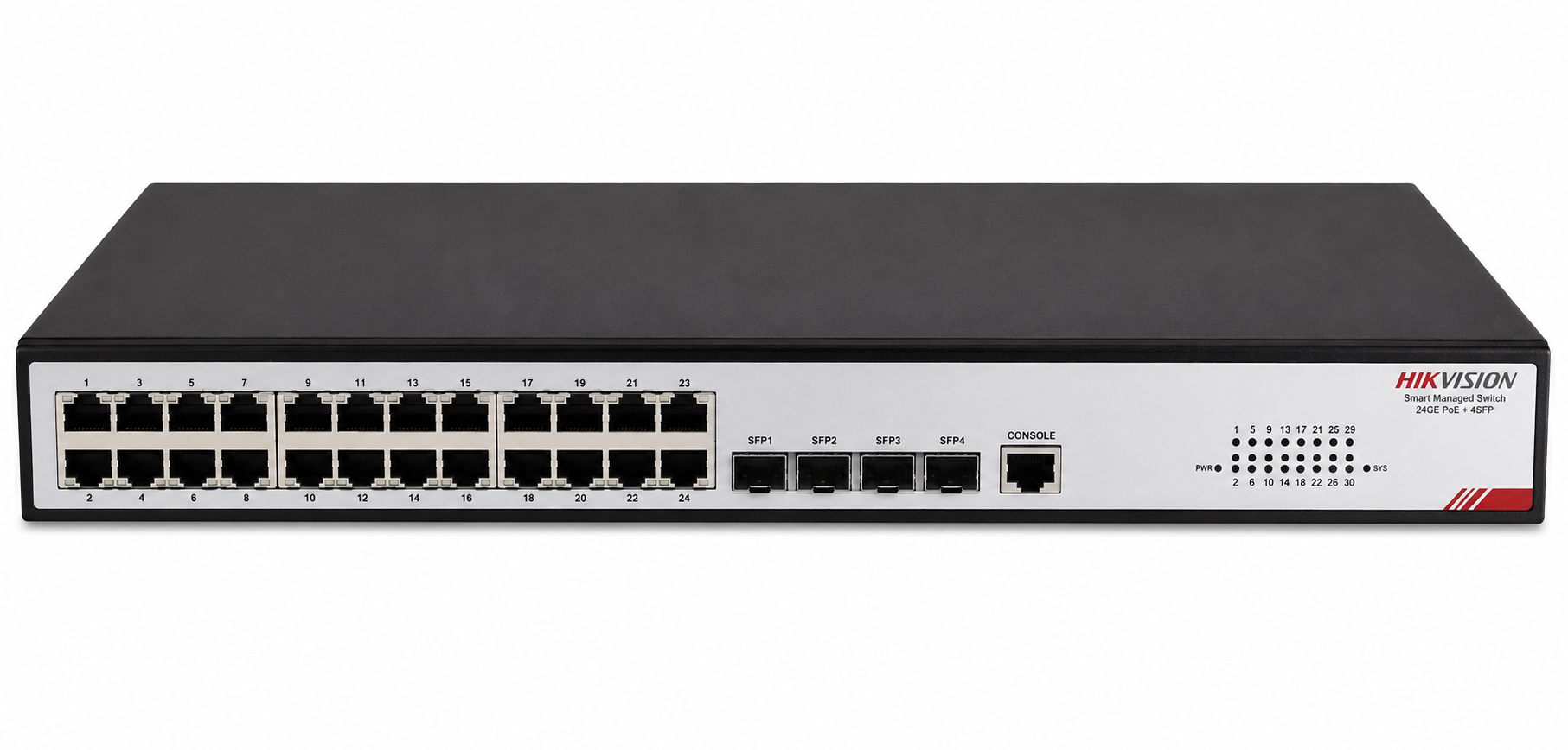 Коммутатор Hikvision DS-3E2728-HI-24T4X
