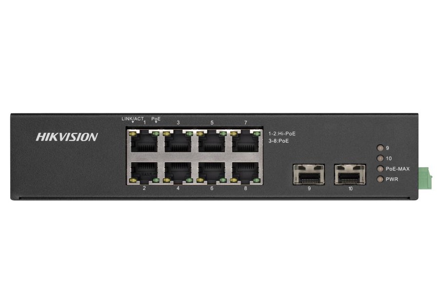 Коммутатор Hikvision DS-3T0510HP/No Power unit
