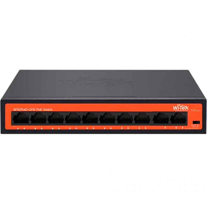 WI-PS210H Wi-Tek неуправляемый Poe коммутатор