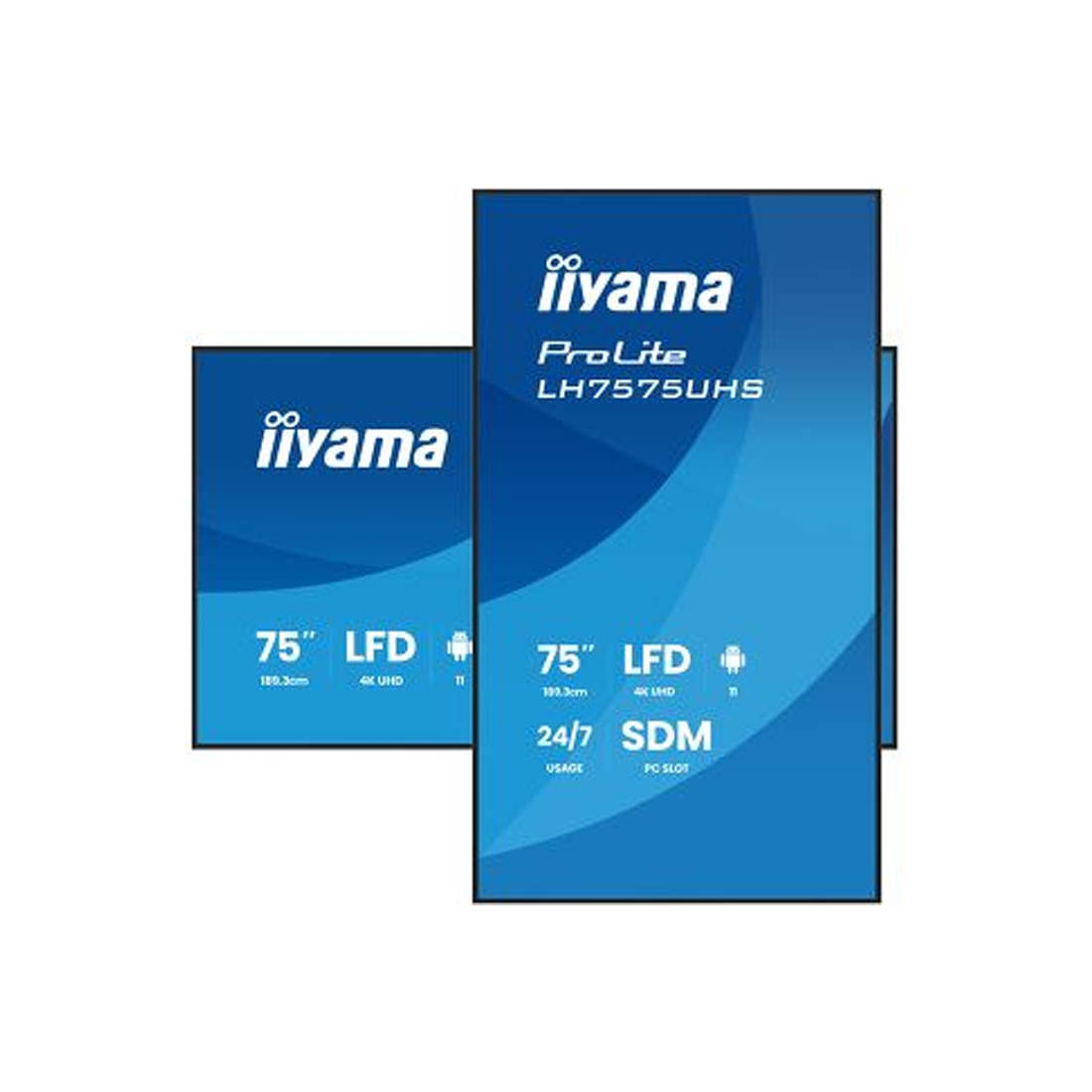 Монитор iiyama PROLITE LH7575UHS-B2AG 75″