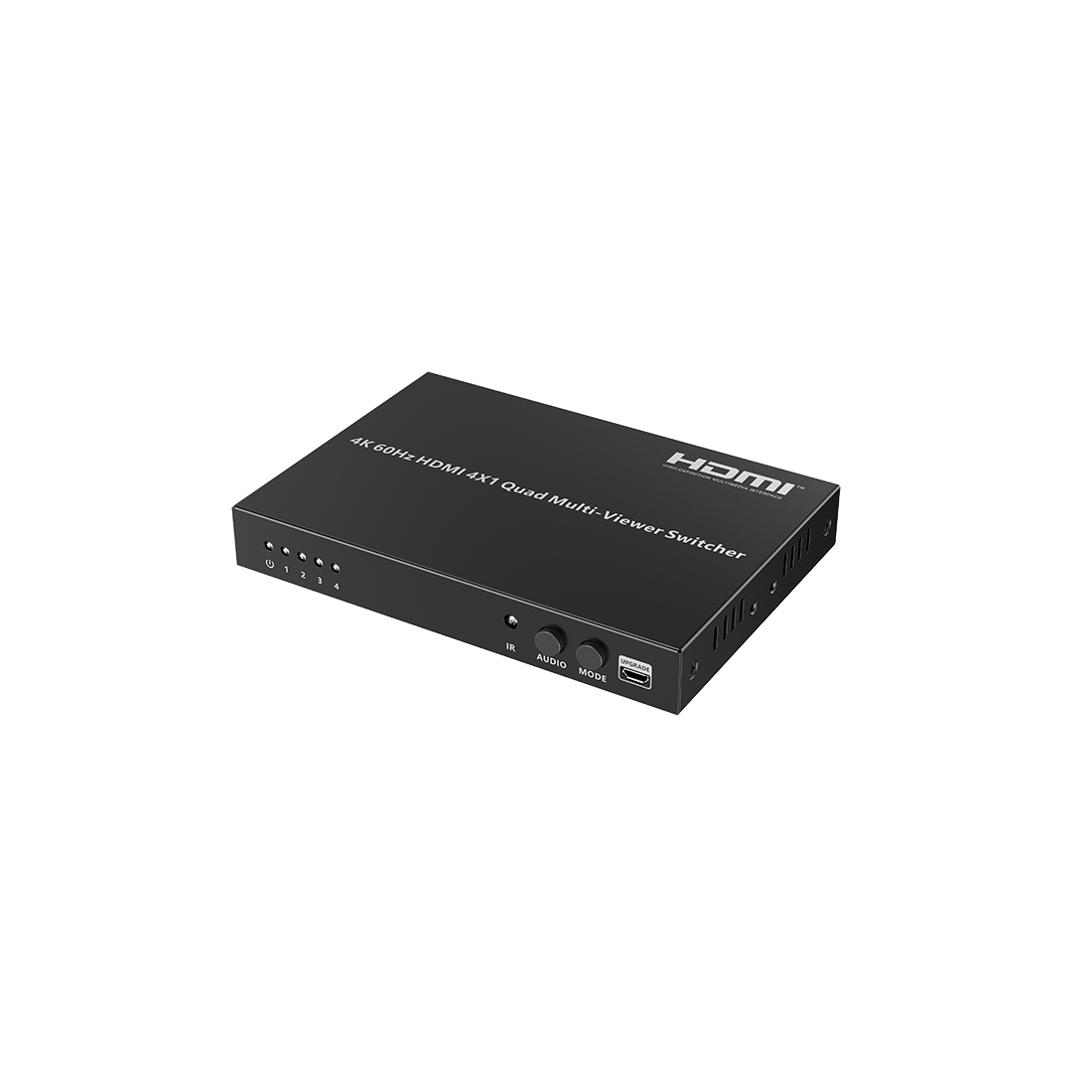 Переключатель HDMI Lenkeng LKV401MV-4K60Hz-V2.0 (4K@60Hz, 4×1)