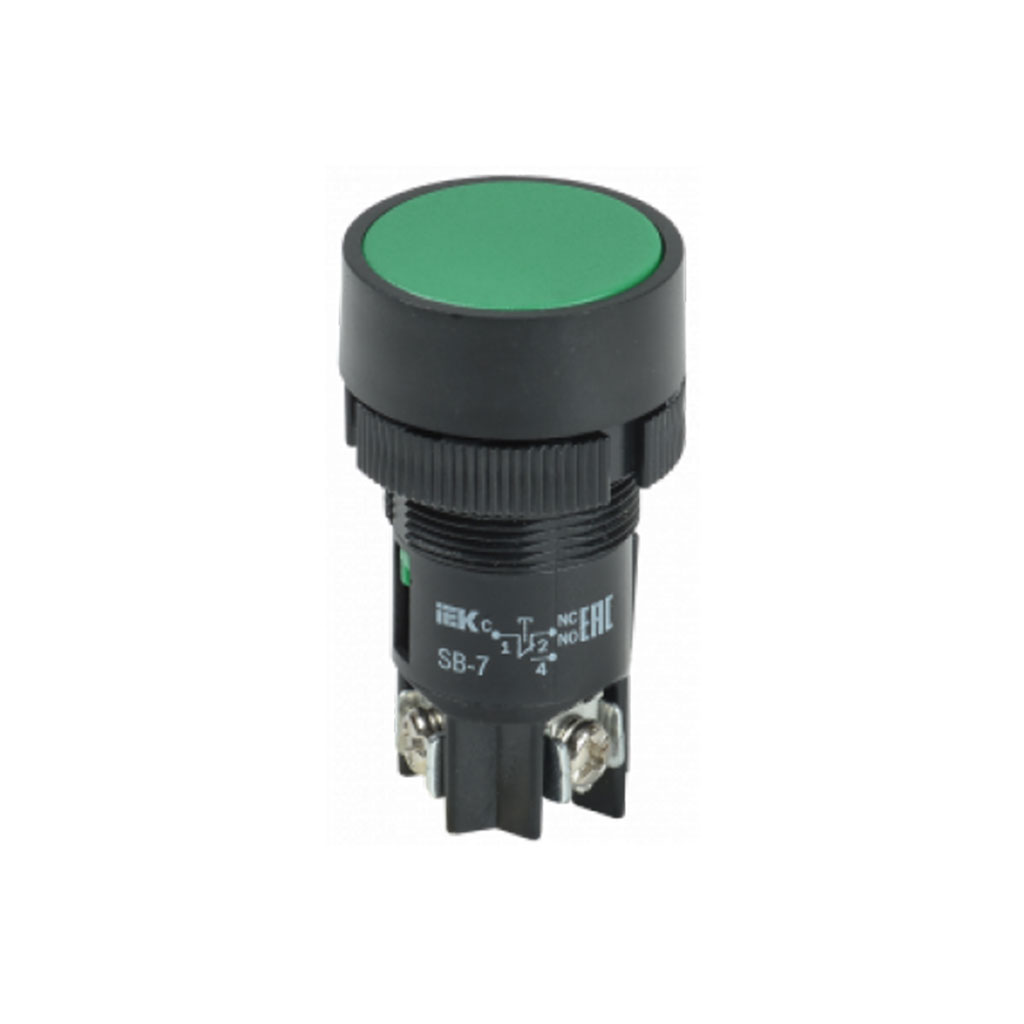 BBT40-SB7-K06 IEK Кнопка SВ-7 "Пуск" зеленая