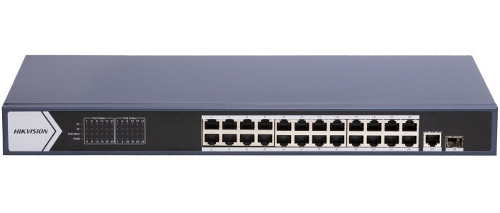 Коммутатор Hikvision DS-3E0526P-E(B)