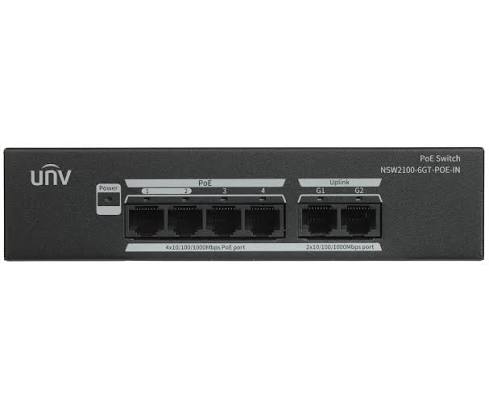 NSW2100-6GT-POE-IN 6-ти портовый PoE коммутатор