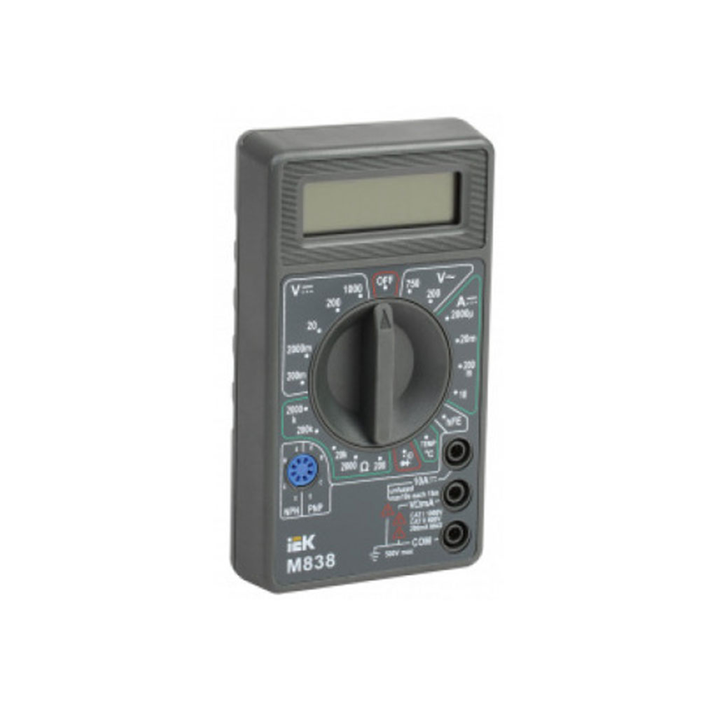 TMD-2S-838 IEK Мультиметр цифровой UNIVERSAL M838 IEK