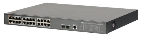 DH-PFS4226-24GT-240 24-портовый гигабитный управляемый коммутатор PoE