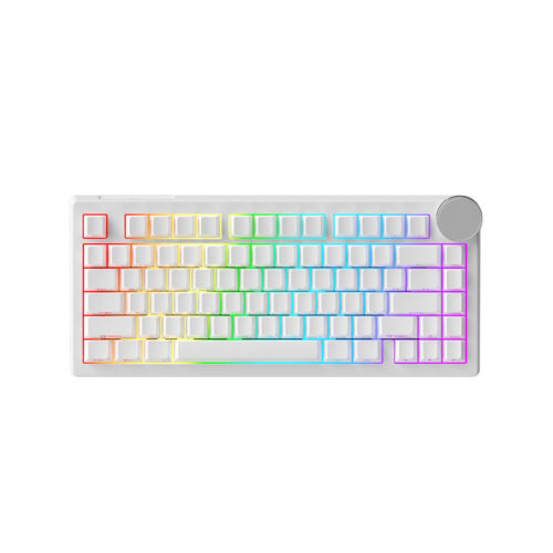 Клавиатура Ajazz AK820 V2 Ice Island Switch White