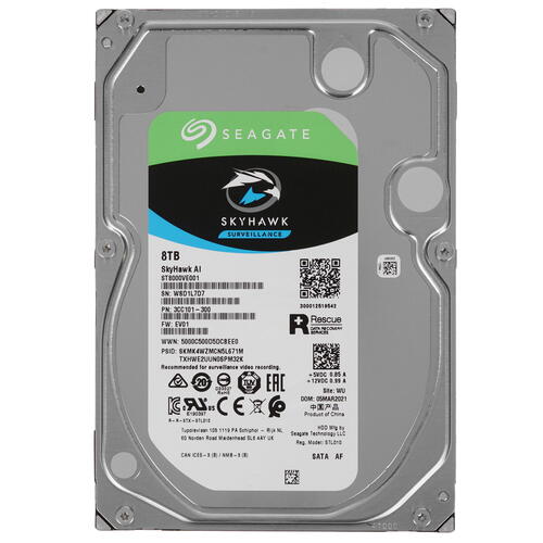 ST8000VE001 Жесткий диск Seagate SkyHawk AI 8 TB
