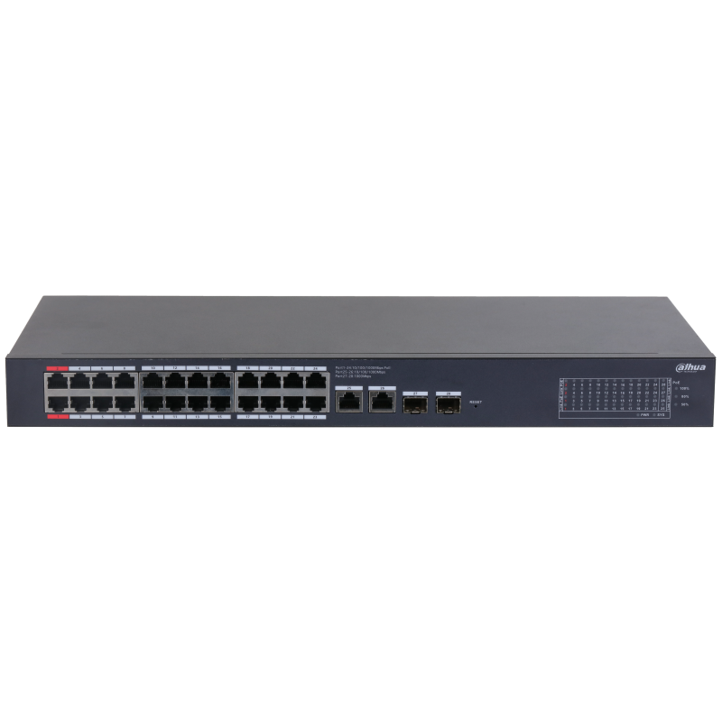DH-CS4228-24GT-375 24-портовый управляемый PoE коммутатор