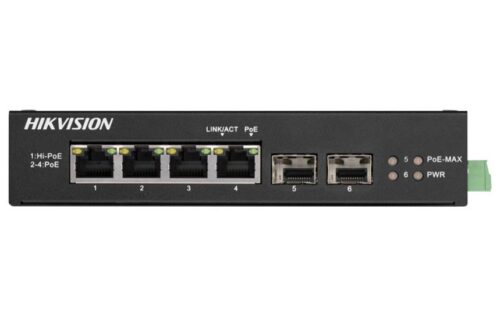 Коммутатор Hikvision DS-3T0506HP-E/HS