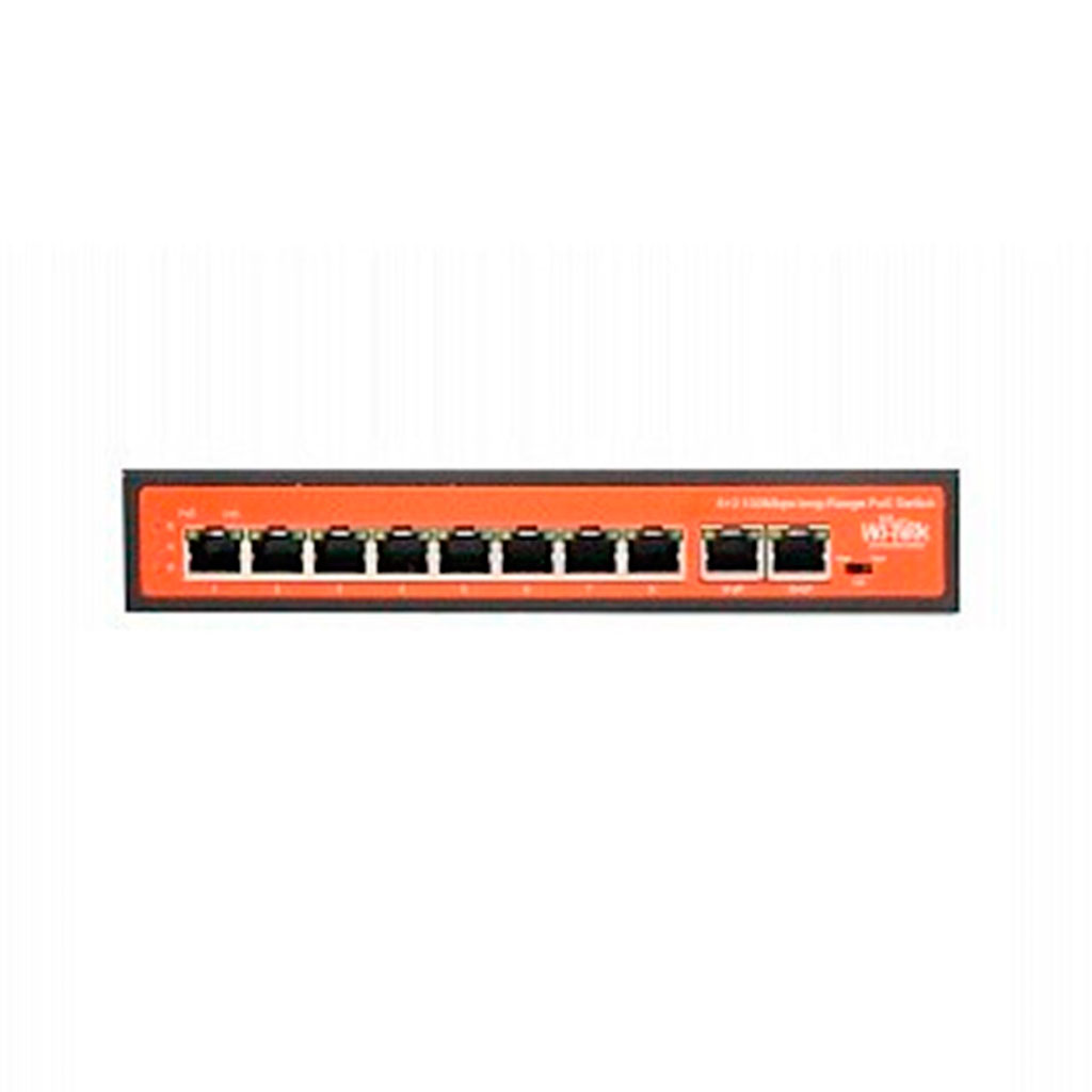 WI-PS210G V1 Wi-Tek Неуправляемый коммутатор с функцией PoE